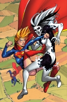 Supergirl vs Silver Banshee, DC